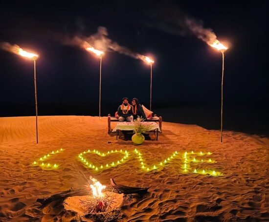 dinner on dunes