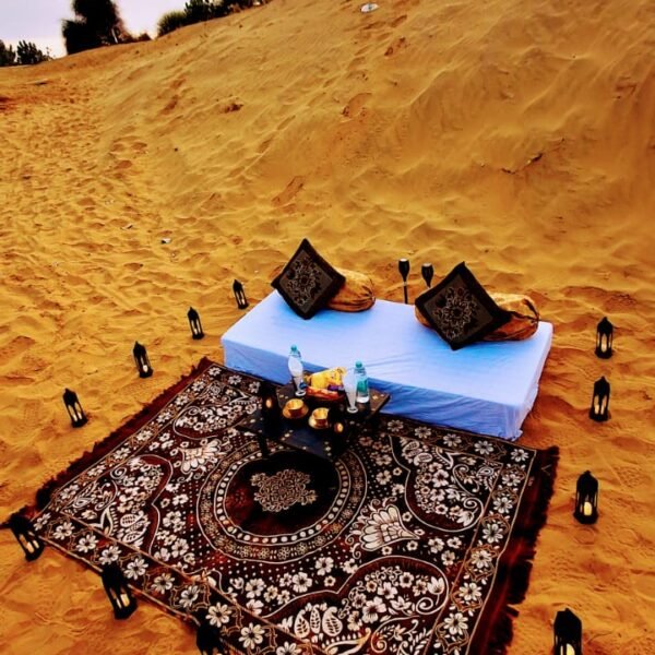 dinner on dunes jaisalmer