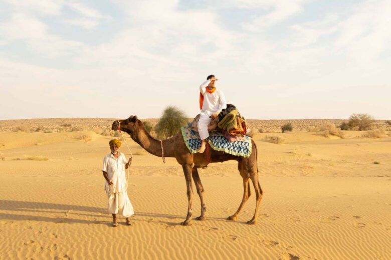 morning desert safari jaisalmer