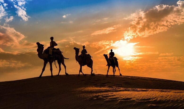 morning desert safari jaisalmer