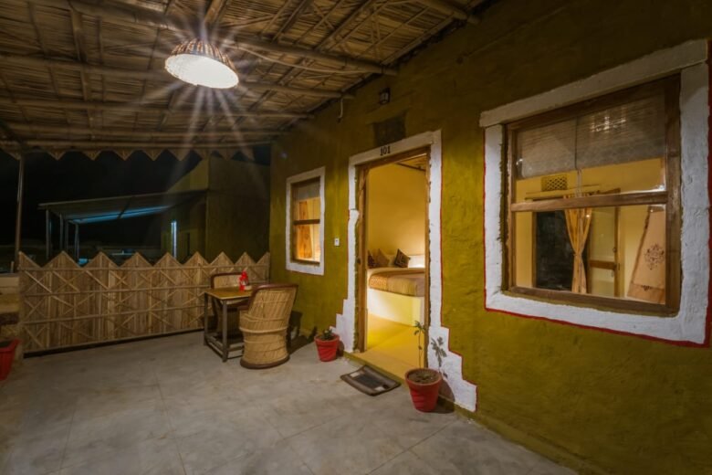 desert camp in kuldhara