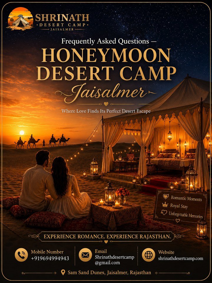 FAQ For Desert Camp Booking - Shrinath Desert Camp Jaisalmer - Shrinath Desert Camp Jaisalmer FAQ For Desert Camp Booking