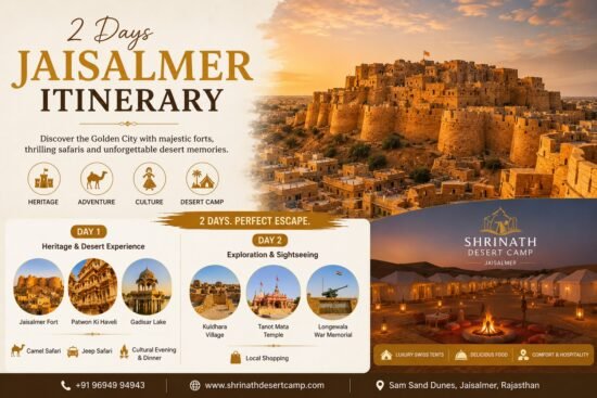 Jaisalmer Itinerary for 2 Days
