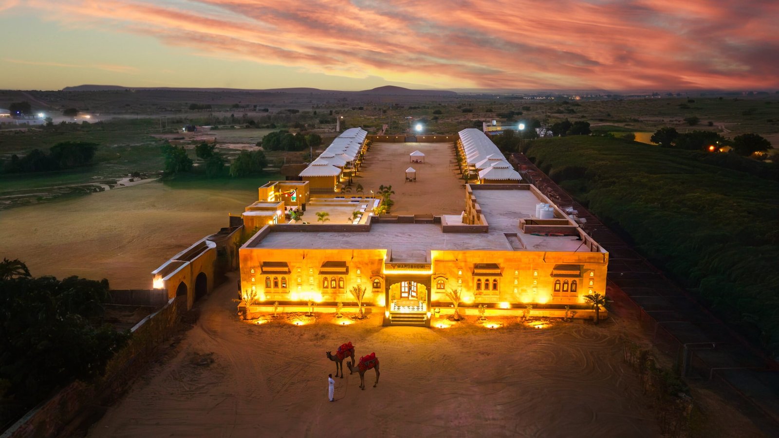 Marubhumi Luxury Resort Jaisalmer view