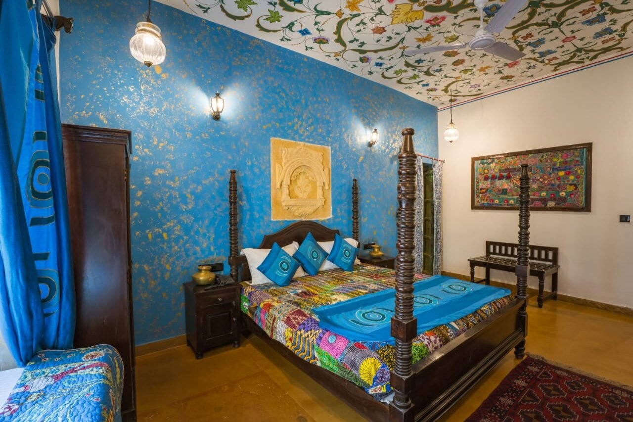 Traditional haveli hotel design in Jaisalmer