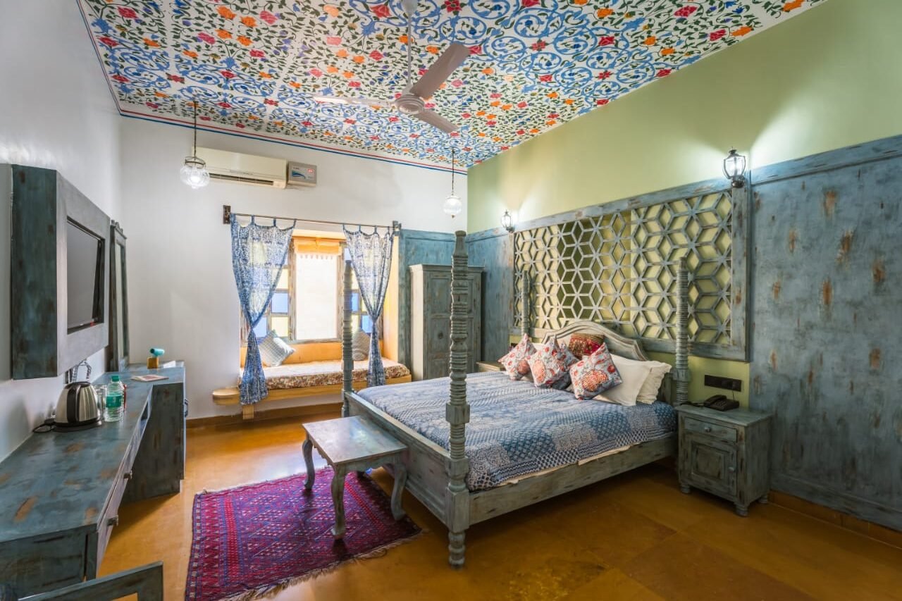 Boutique haveli interiors in Jaisalmer
