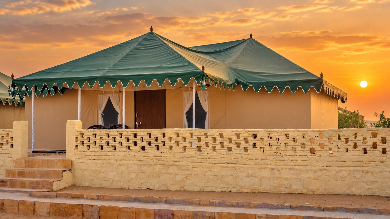 Jaisalmer desert camp tent stay