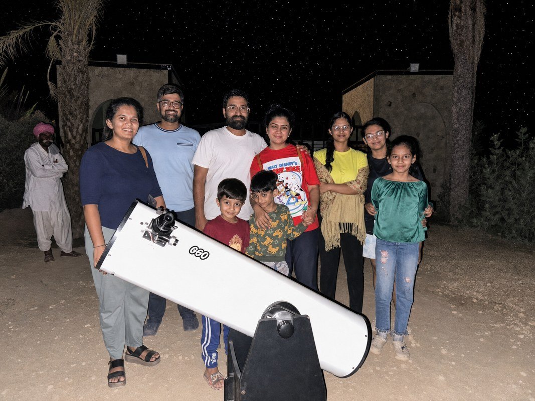 Jaisalmer desert night sky viewing